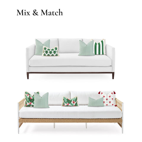 Hofdeco Premium piping detail adds refined coastal charm