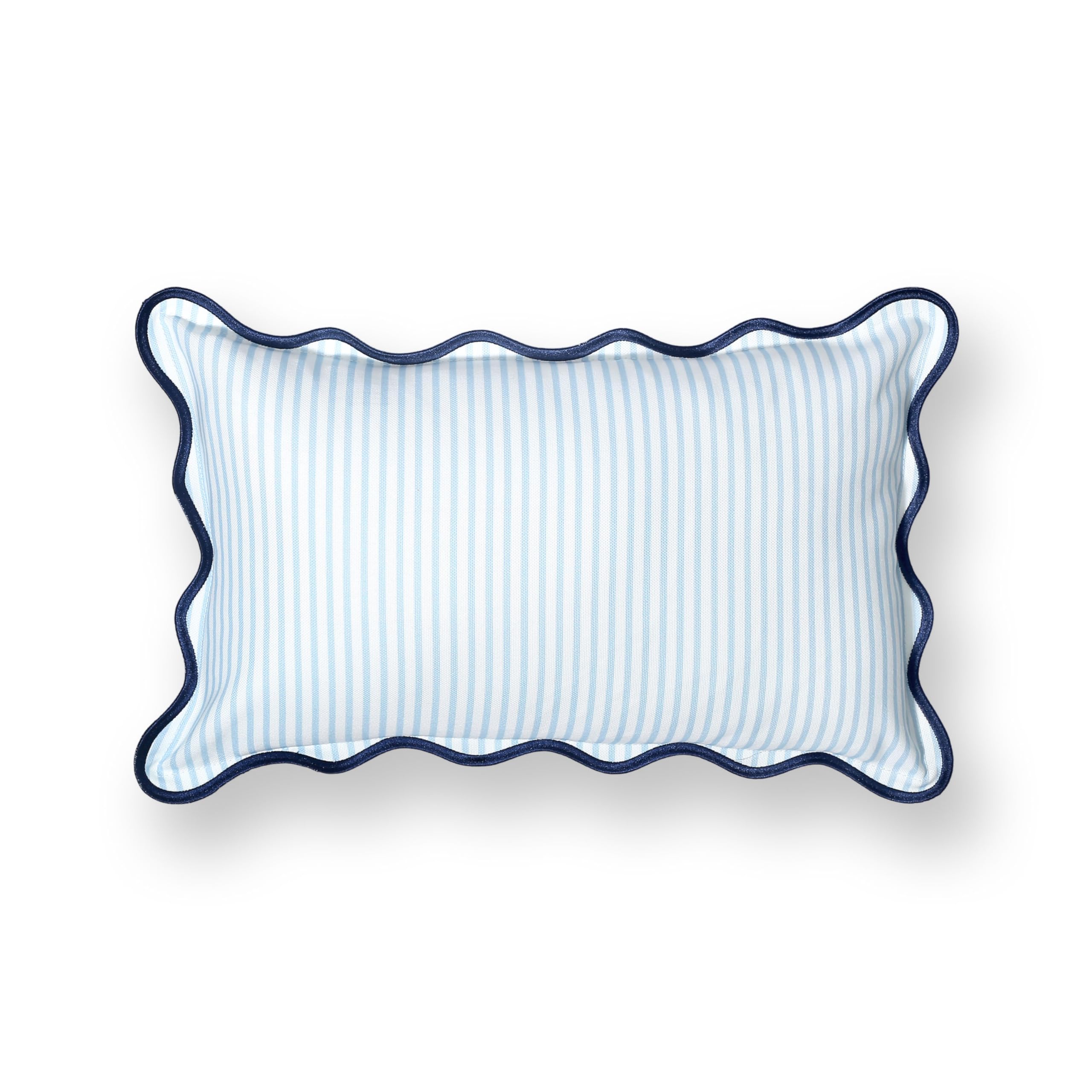 Same striped pattern on both sides for flexible styling with Hofdeco Premium cover.