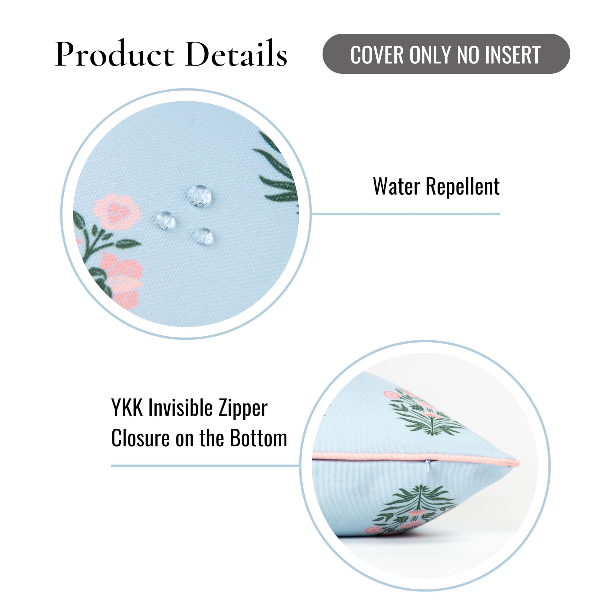 Hofdeco Premium piping detail adds texture and color