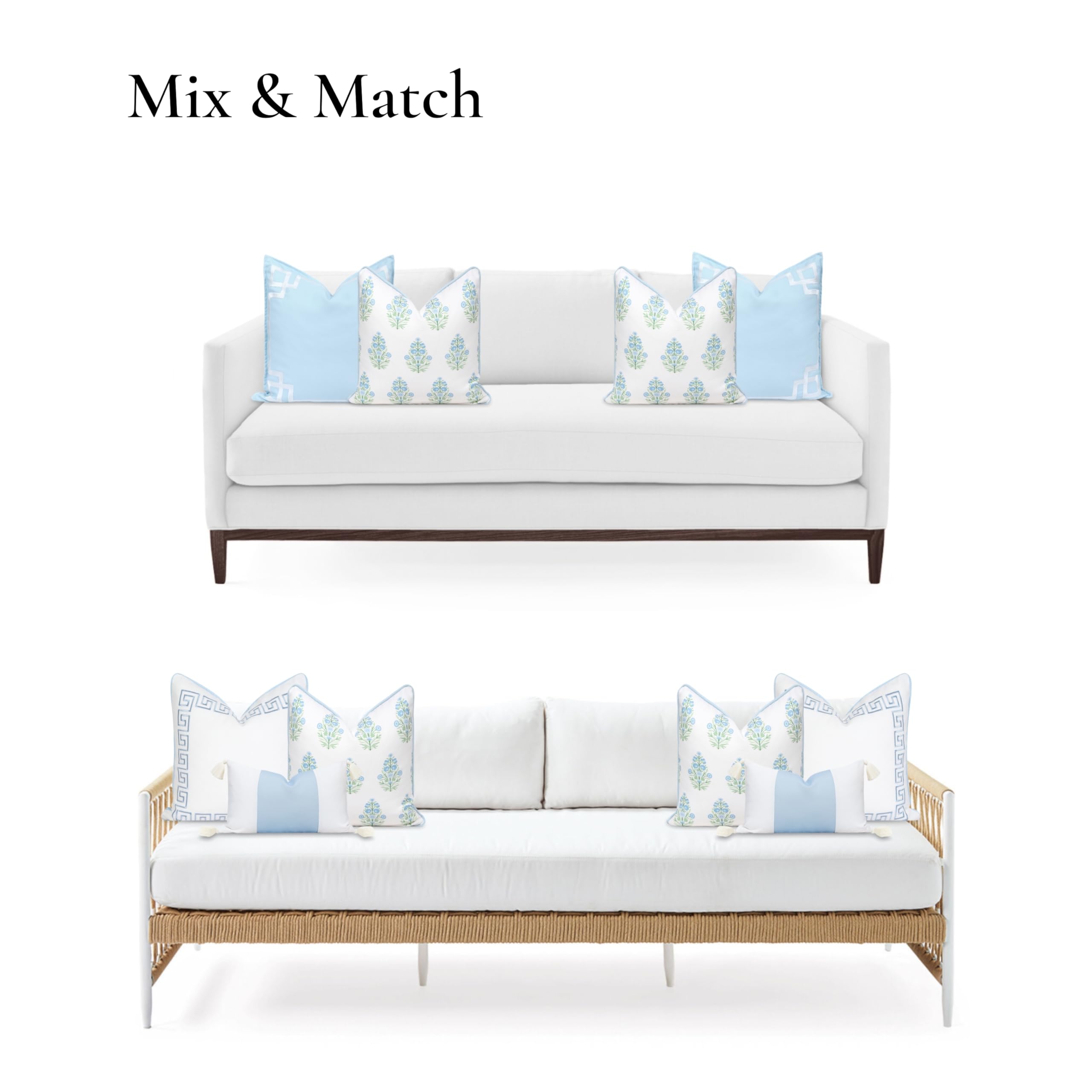Hofdeco Premium weather-resistant fabric ideal for indoor-outdoor lounging.