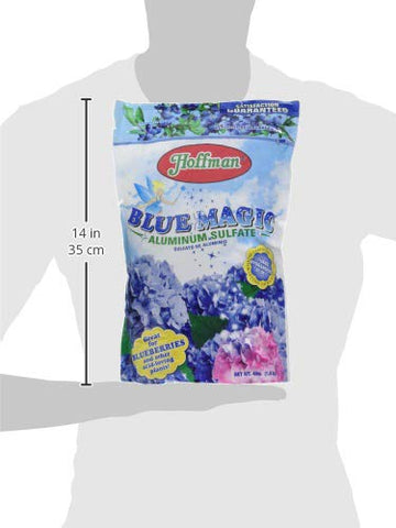Hoffman product in use for acid loving plants and seasonal soil pH management