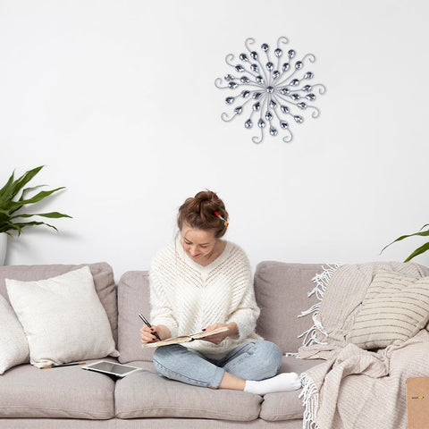 hogardeck gift ready crystal wall art brings elegance to homes