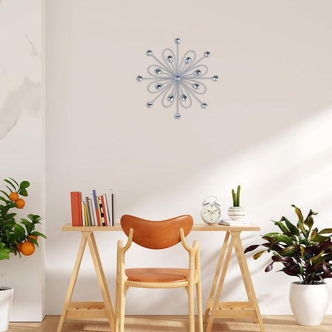 Hogardeck living room bedroom wall art silver complements contemporary interiors