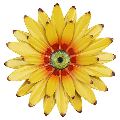 Hogardeck Sunflower wall art with layered petals adds warm color to any wall