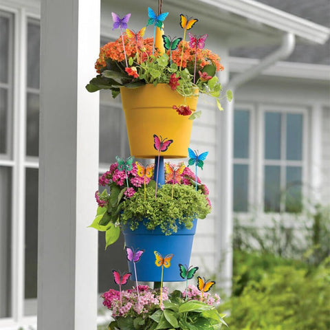 hogardeck wind-swaying butterflies add motion and charm to outdoor spaces