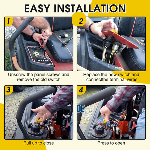 Hohean PTO switch compatible with Bad Boy Mowers ZT Elite models