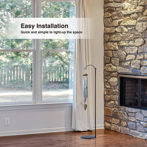 HOHIYA 0.5-inch diameter pole stand provides solid, reliable support.