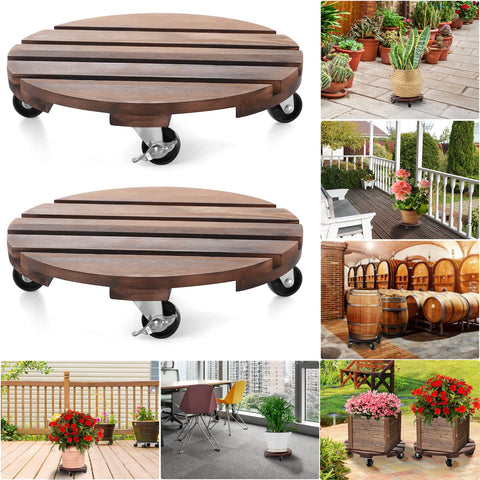HOHY two-pack plant dolly delivers ready-to-use rolling support