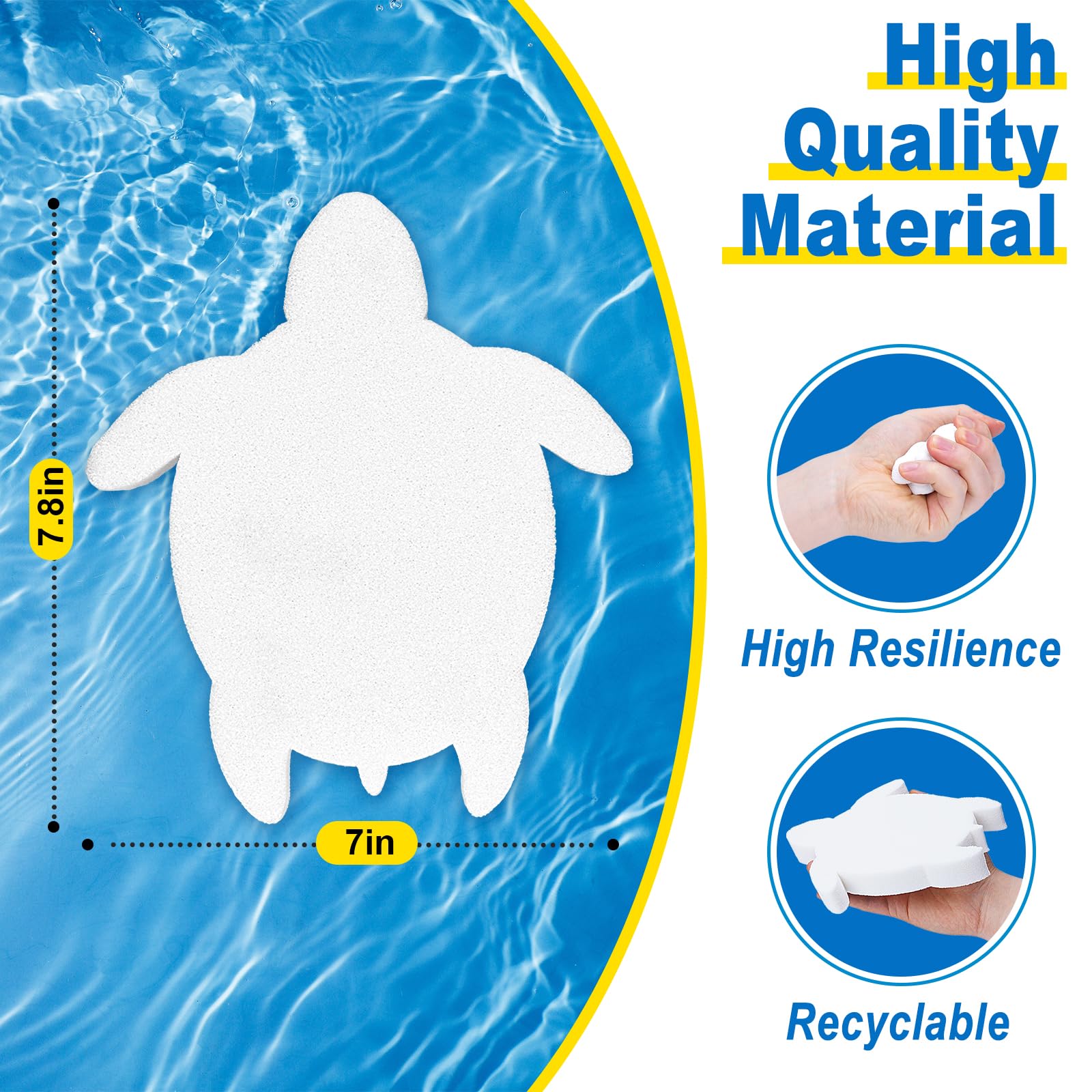 HOICATED oil-absorbing sponge close-up highlights durable foam material