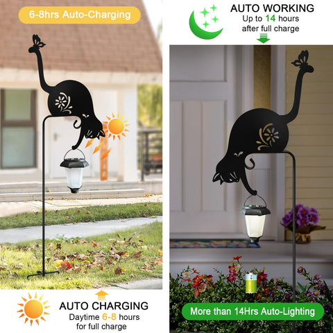 Hokfirm anti-rust powder-coated finish resists weather for durable decor