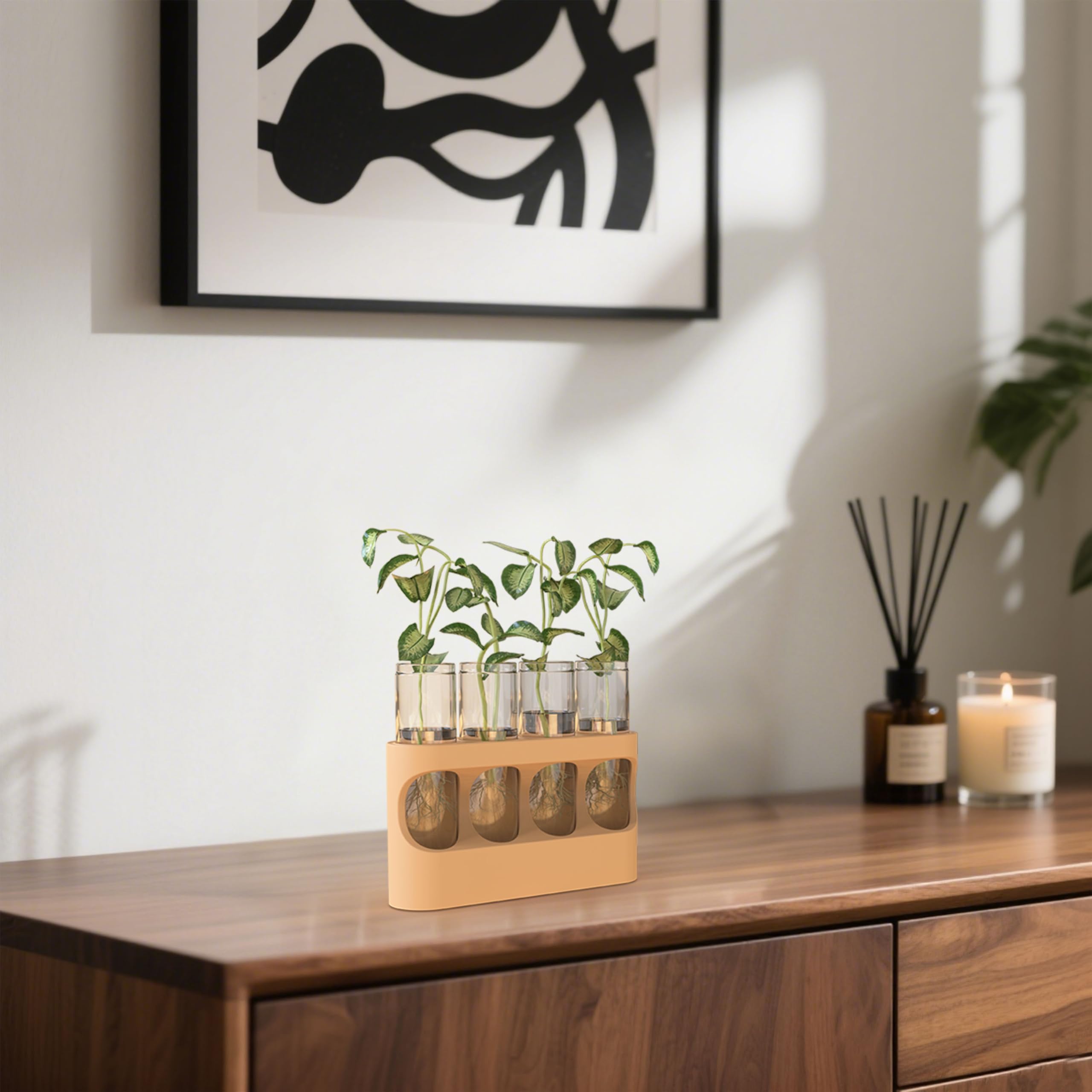 No-assembly, ready-to-use HOKKIEAM propagation station on a desk