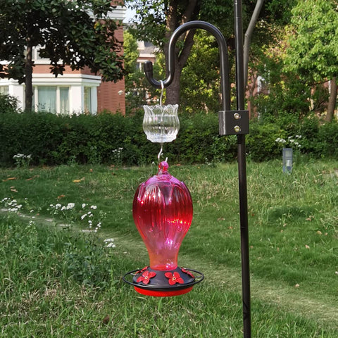 HolAHoma 3 oz capacity reduces refills while keeping nectar fresh.