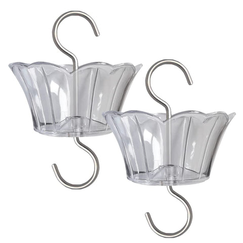 HOLAHOMA ant moat for hummingbird feeder guard showing 3 oz capacity