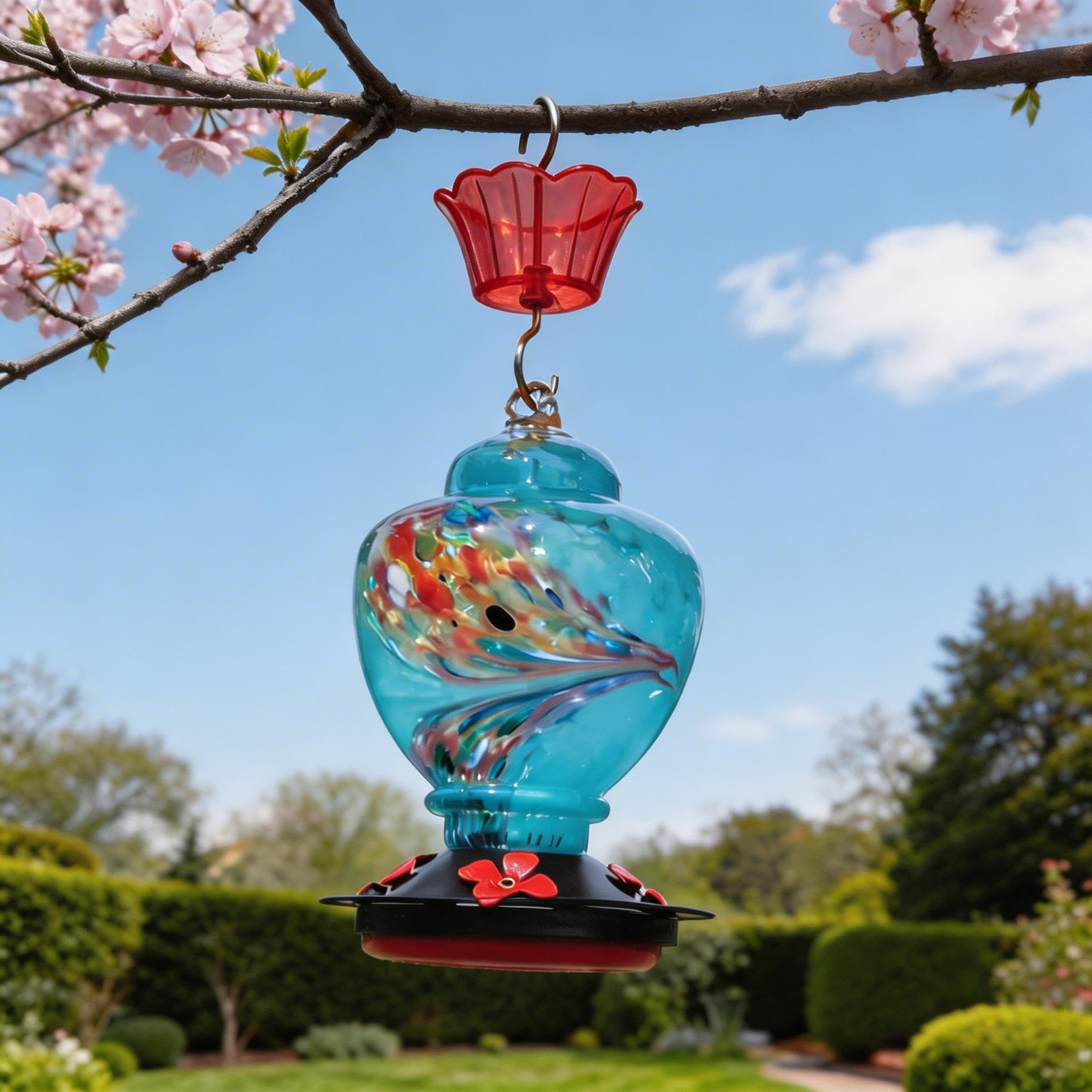 HOLAHOMA clear design helps monitor nectar without disturbance
