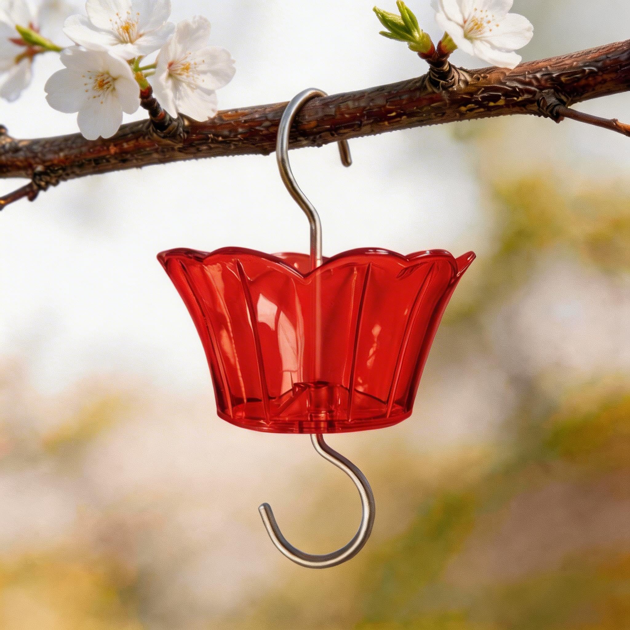 HOLAHOMA ant moat mounted on feeder via hook for easy setup