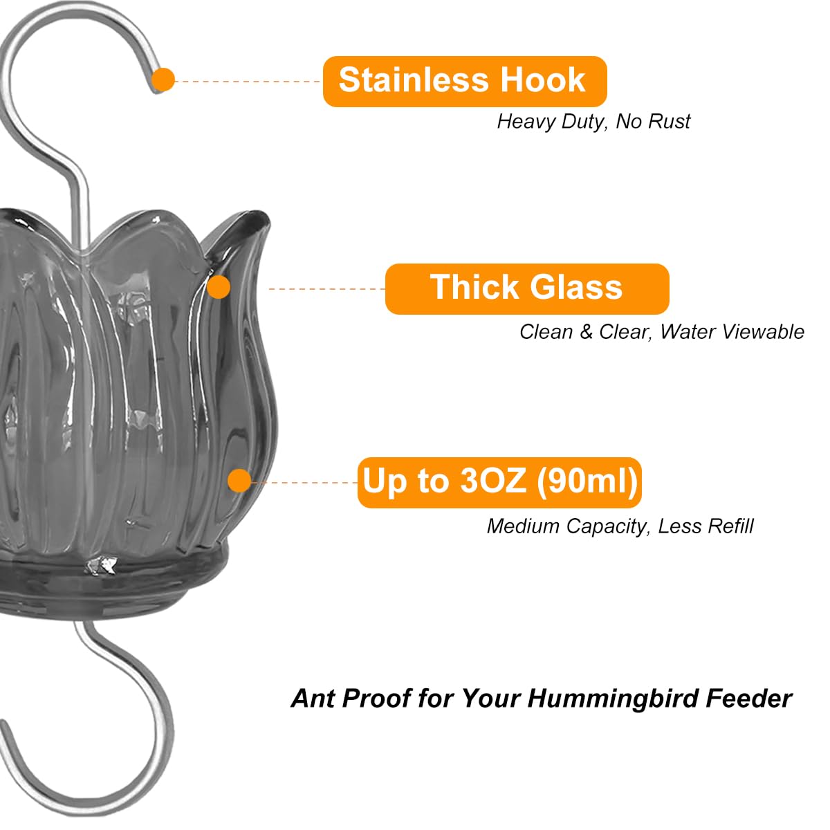HOLAHOMA thicker glass for durability and garden appeal