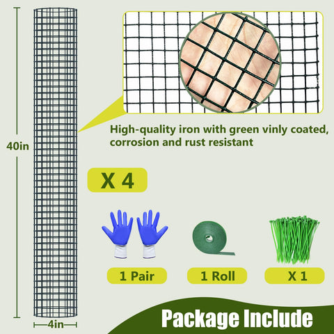 HOLANHING assembly guide and accessories simplify setup for climbing plants.