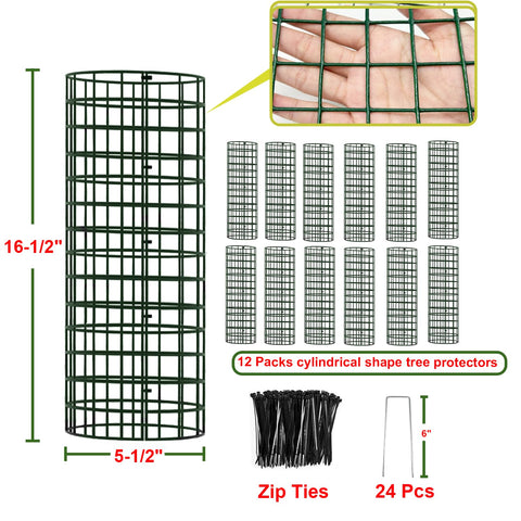 HOLANHING easy-install wrap with zip ties for quick setup