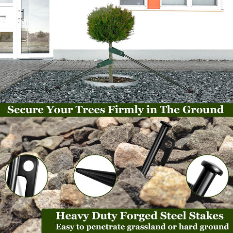 HOLANHING nylon strap distributes weight to protect bark