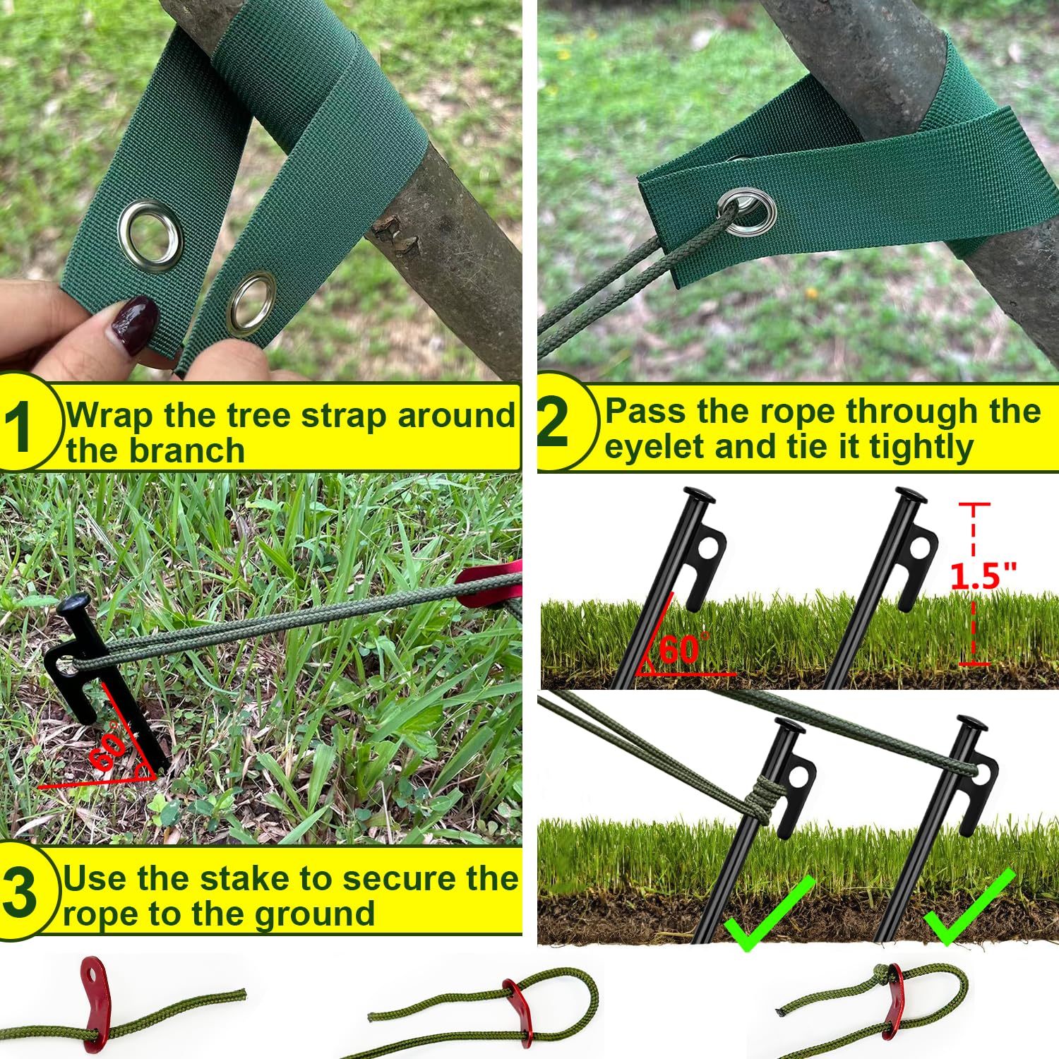 HOLANHING kit protects young trees from harsh weather conditions