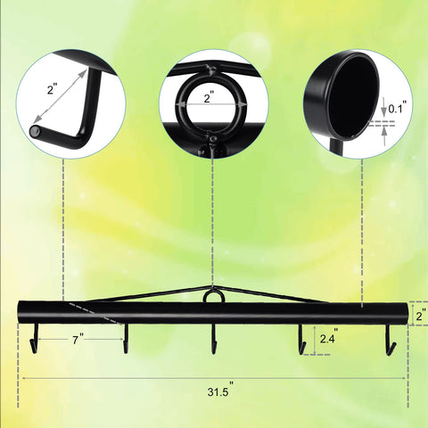 HoLarXuQ black powder-coated fence stretcher for long-lasting durability.