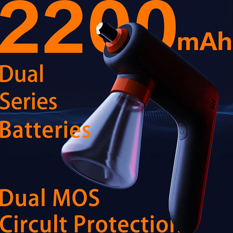 Holdwell nano spray nozzle with blue LED for precise atomization