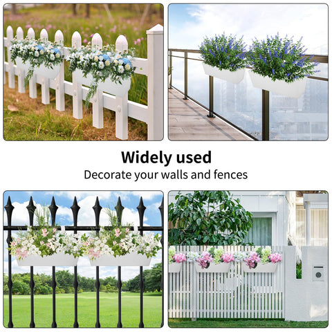 Holensun balcony planter display setup illustrating versatile arrangement.