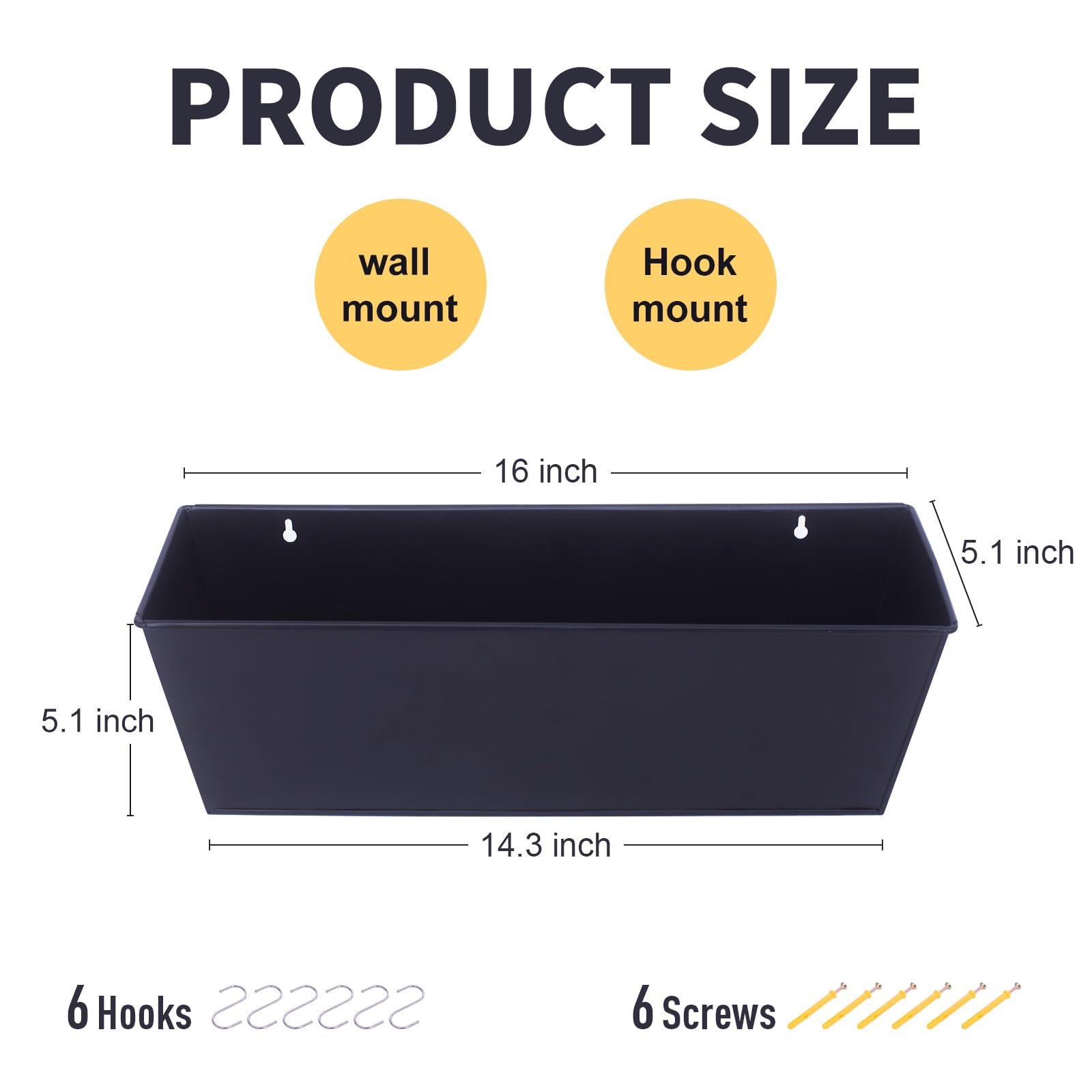 Holensun herb wall planter holding mint and basil for convenient cooking herbs.