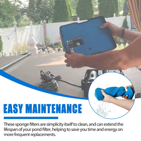 HOLEPU fountain-pump-filter-pad supports steady flow and clear displays