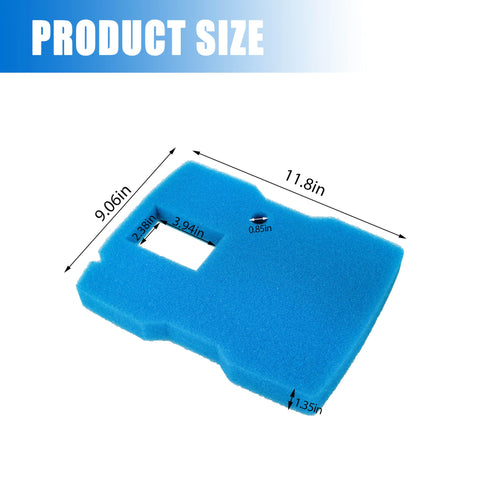 HOLEPU sponge-filter-media is durable and reusable for ongoing pond care