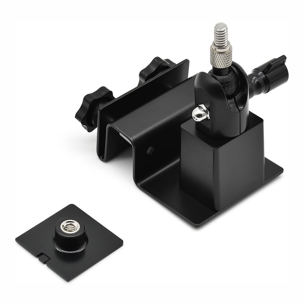 Holicfun standard 1/4-20 mount fits most solar panels.