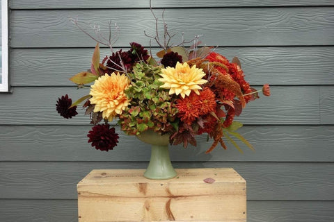 Holly Heider Chapple vase-to-vase cage simplifies moving arrangements.