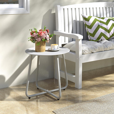 HollyHOME table ideal as a plant stand, coffee companion, or side table near seating.