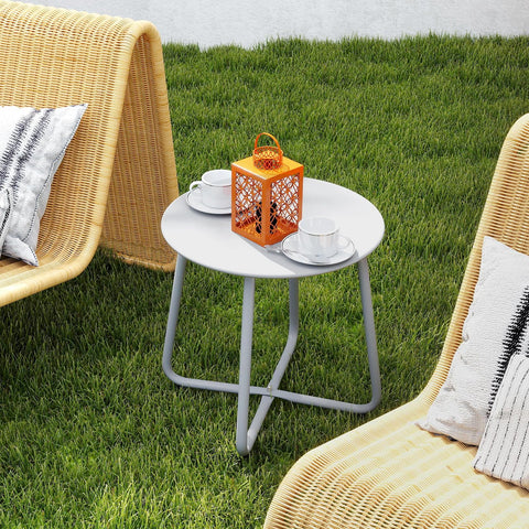 HollyHOME table features an X-shaped design for sturdy support during daily use.