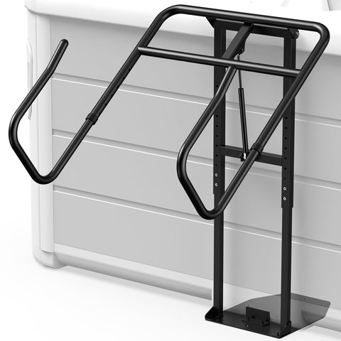 Holymuss Premium Hydraulic Cover Lift side view, showcasing easy lift and sturdy construction