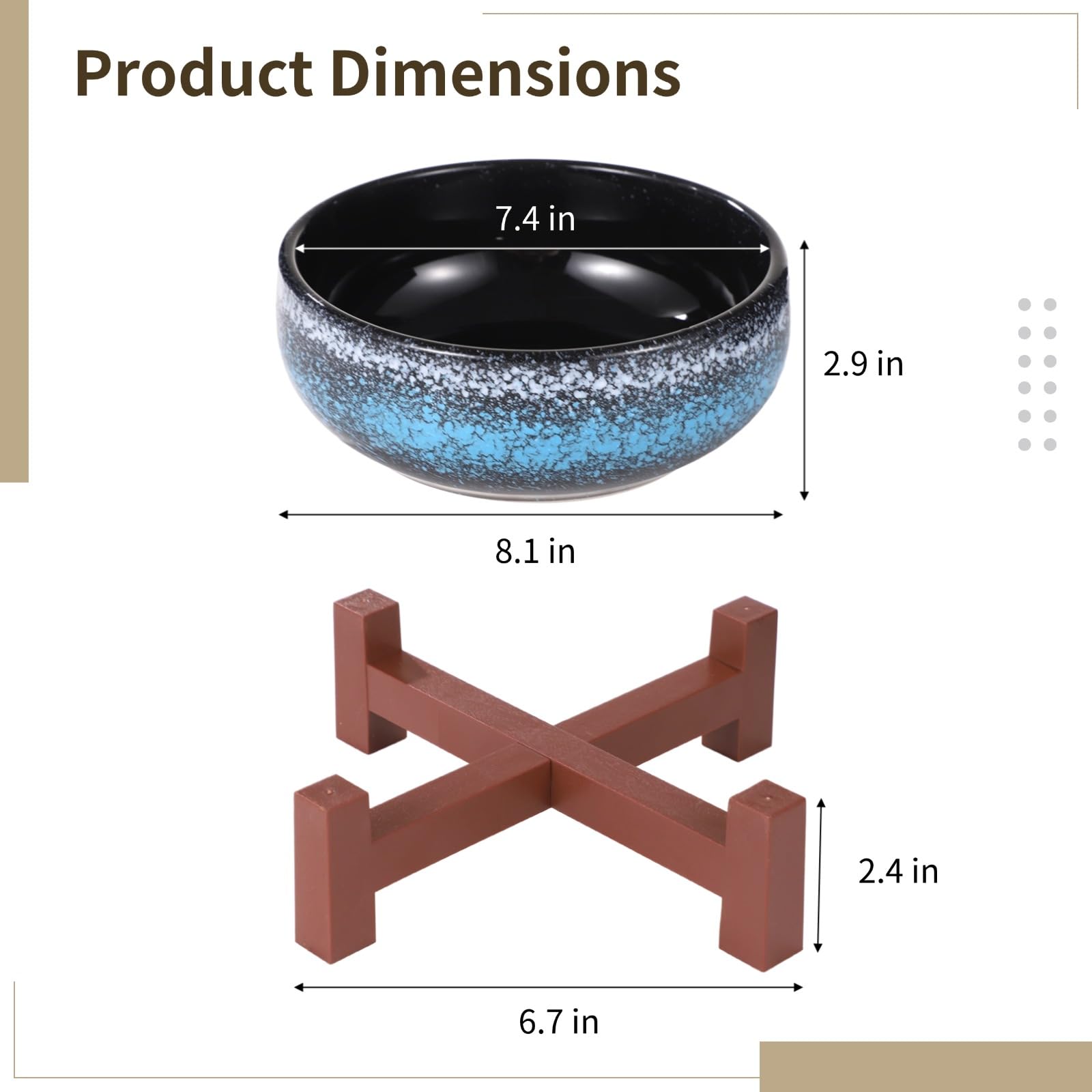 Homaisson stable cross-base stand ensures balanced aquatic plant setup