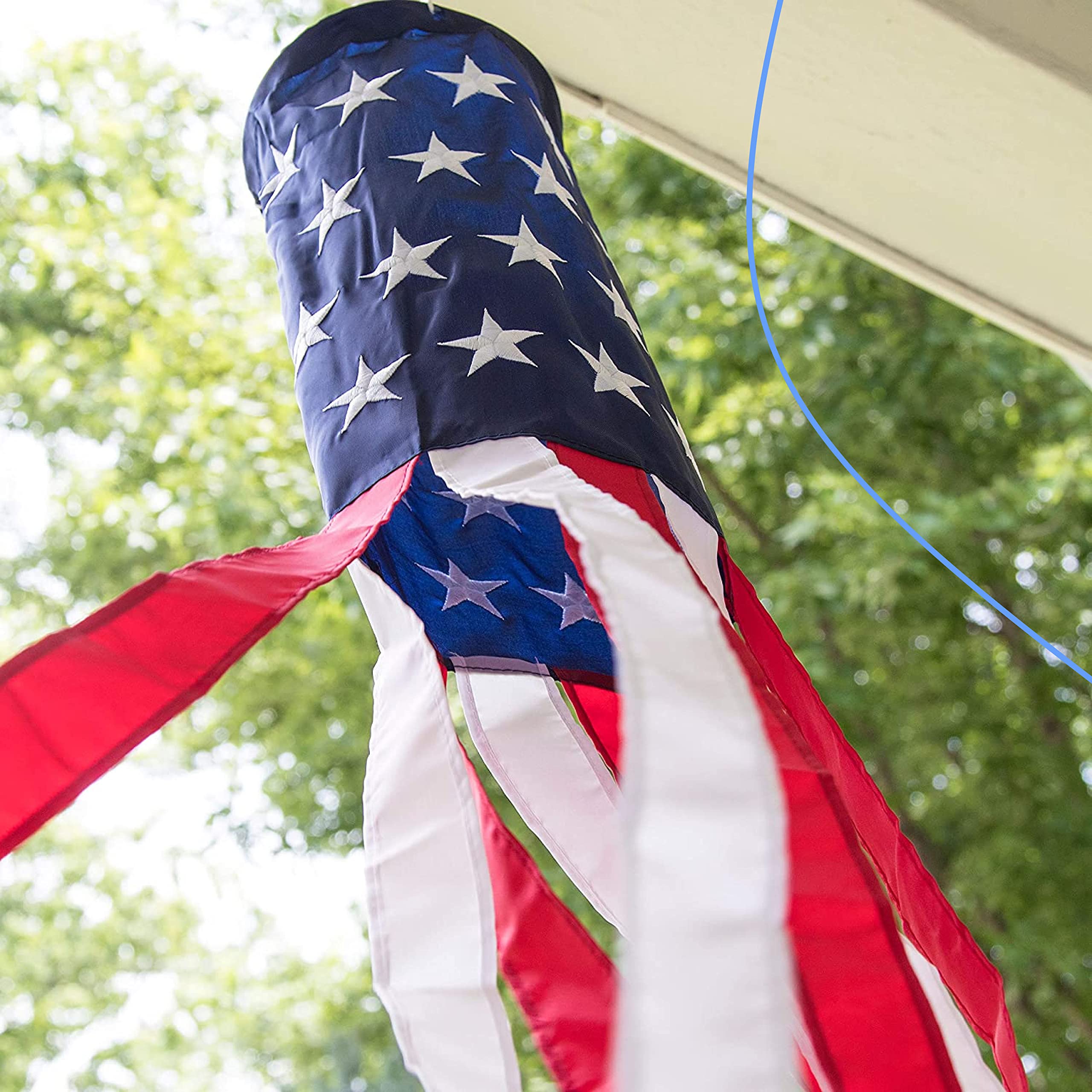 Homarden set of 2 large windsocks for balanced yard display.