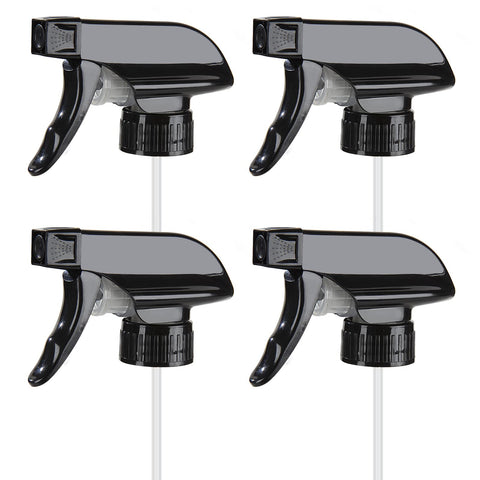 HOMBYS black trigger sprayer with mist stream for even coverage and precision