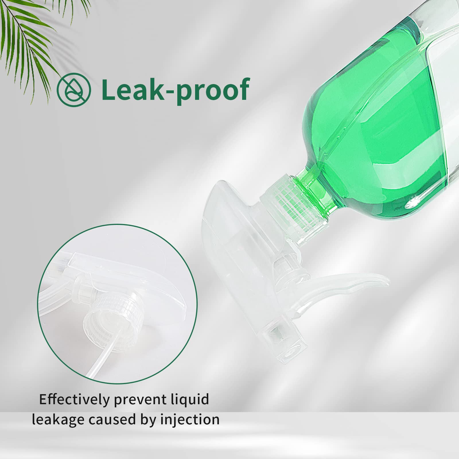 HOMBYS leakproof gasket design helps prevent leaks and waste