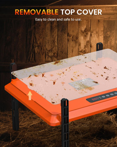 Homcolorful IPX4 waterproof rating for humid brood environments