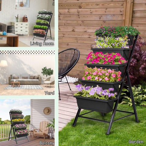 Homdox movable garden system supports flexible planning on balconies.
