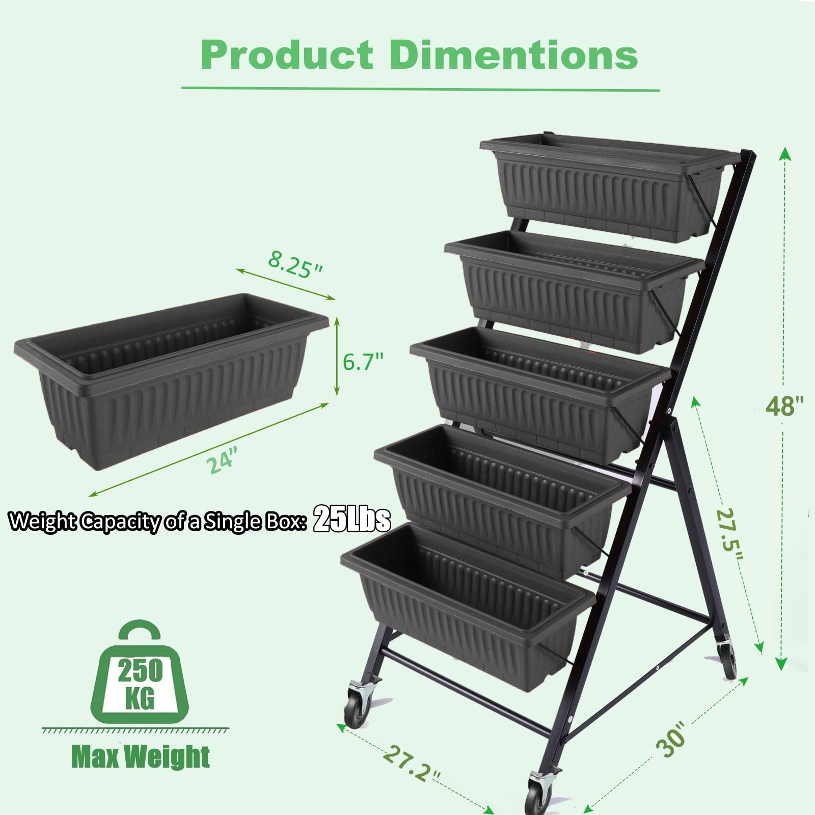 Homdox weather-resistant frame suitable for indoor and outdoor use year-round.