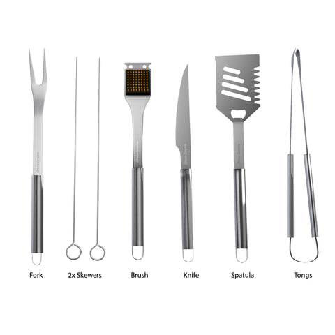 Home-Complete BBQ fork for clean slicing of grilled meats