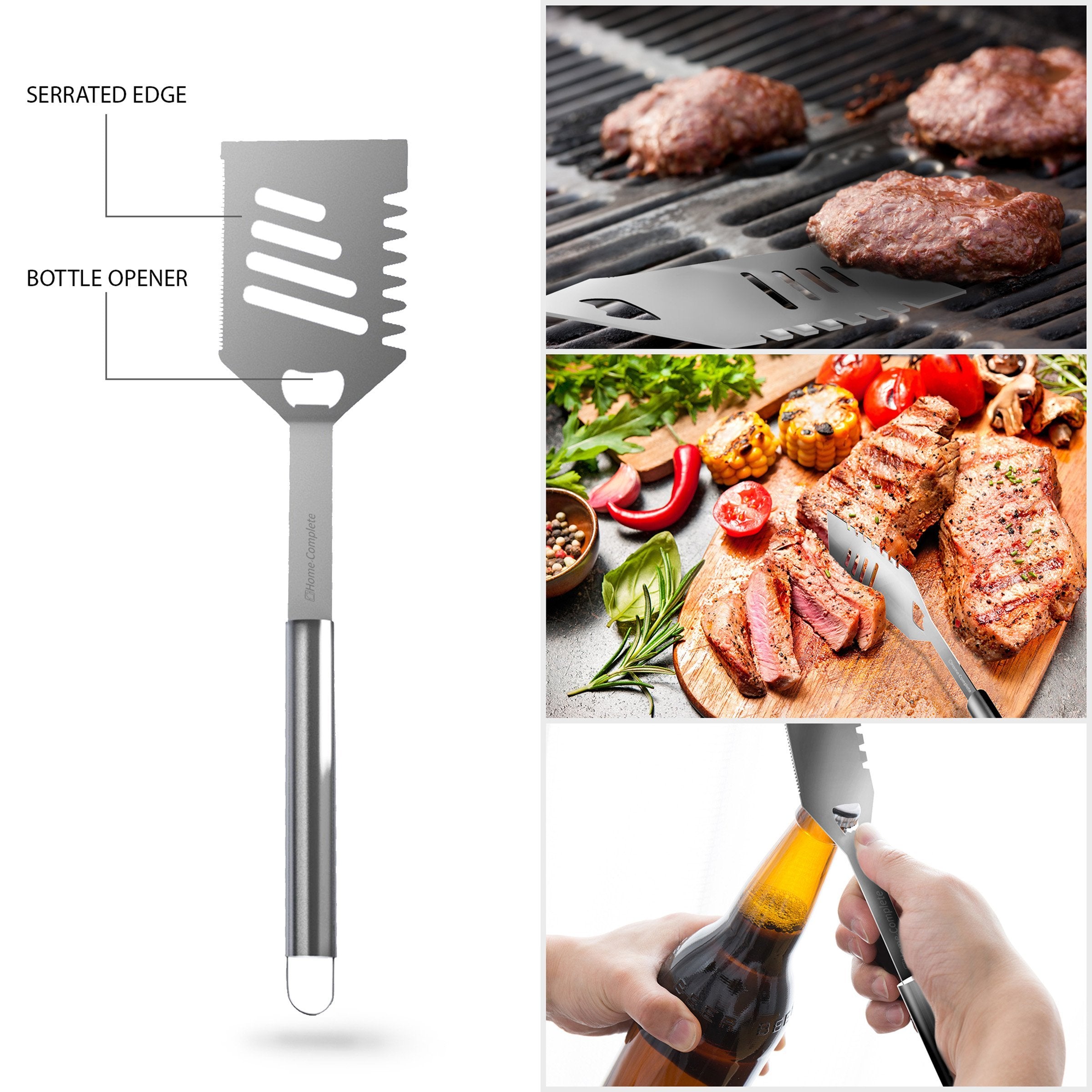 Home-Complete BBQ knife for precise cuts and portions