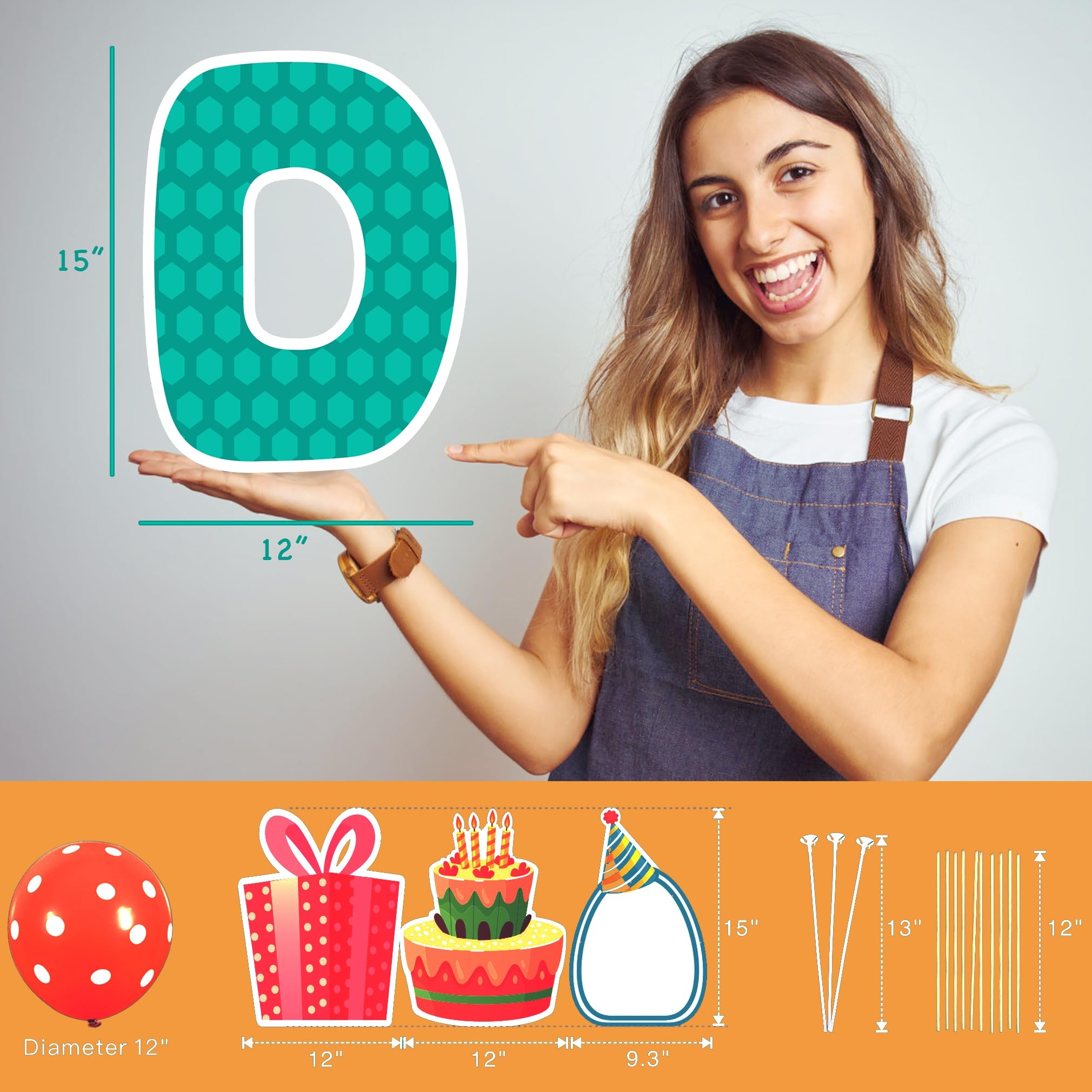 HOME COMPOSER writable whiteboard included with birthday yard sign
