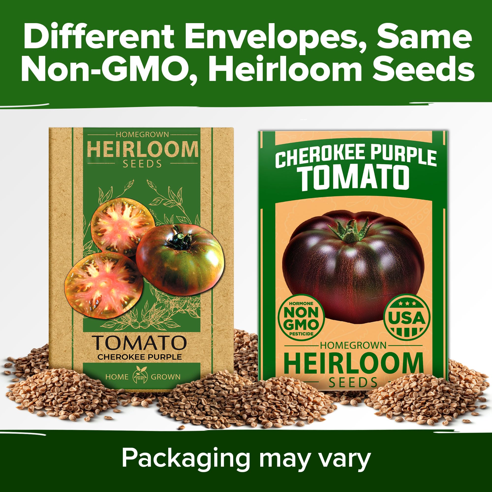 HOME GROWN Cherokee Purple gift seeds bundle inspires young and seasoned gardeners.