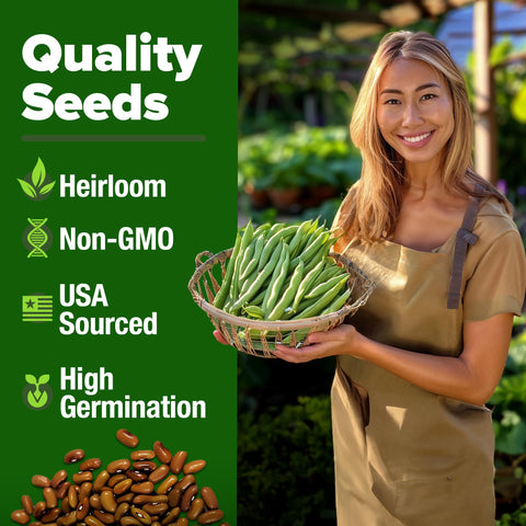HOME GROWN Contender compact bush growth close-up ideal for small gardens.