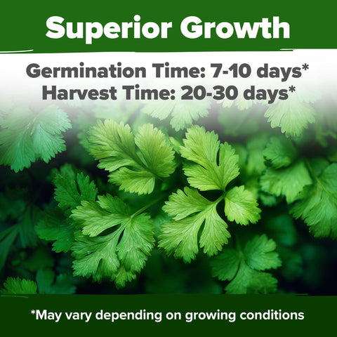 HOME GROWN growing guide included to help beginners and experienced gardeners.