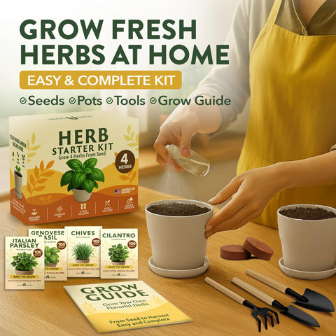 HOME GROWN gardening tool set including spade and shears