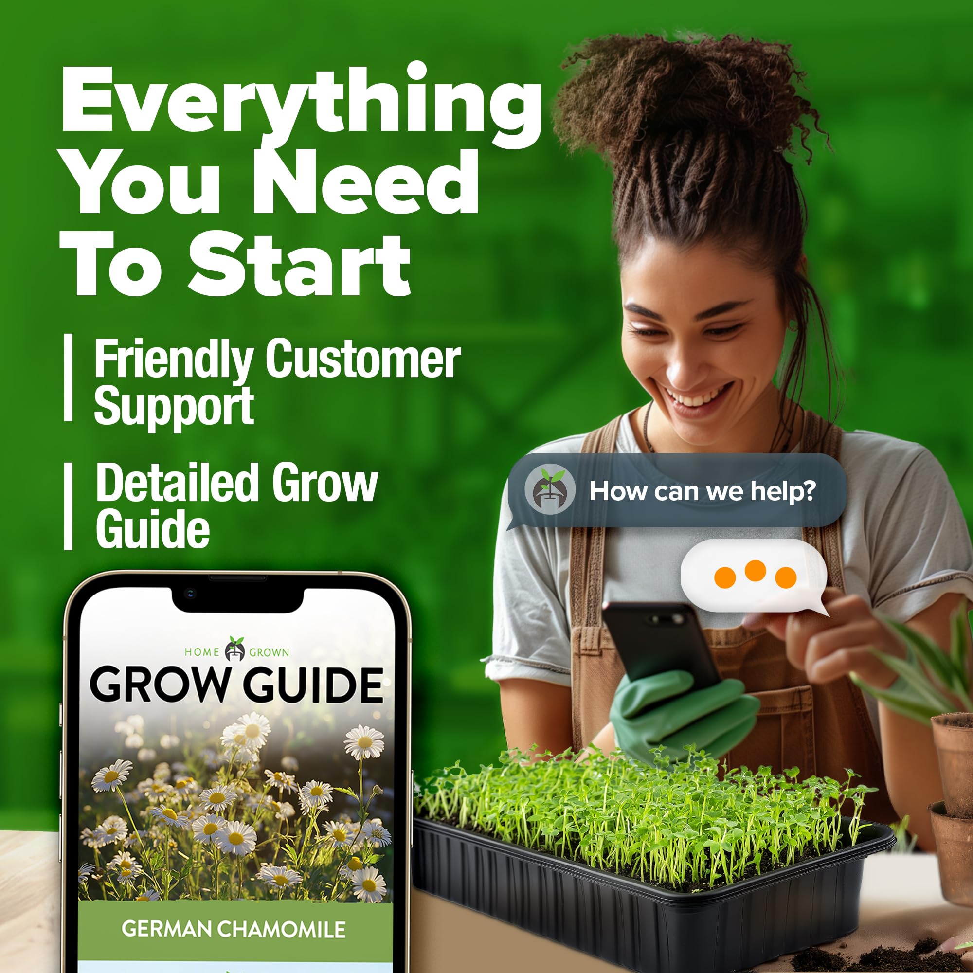 HOME GROWN German Chamomile thrives in indoor hydroponics setups